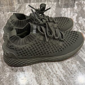 NOBULL Olive Knit Athletic Shoes
